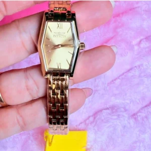 Invicta - Reloj Elegante de Caja Hexagonal