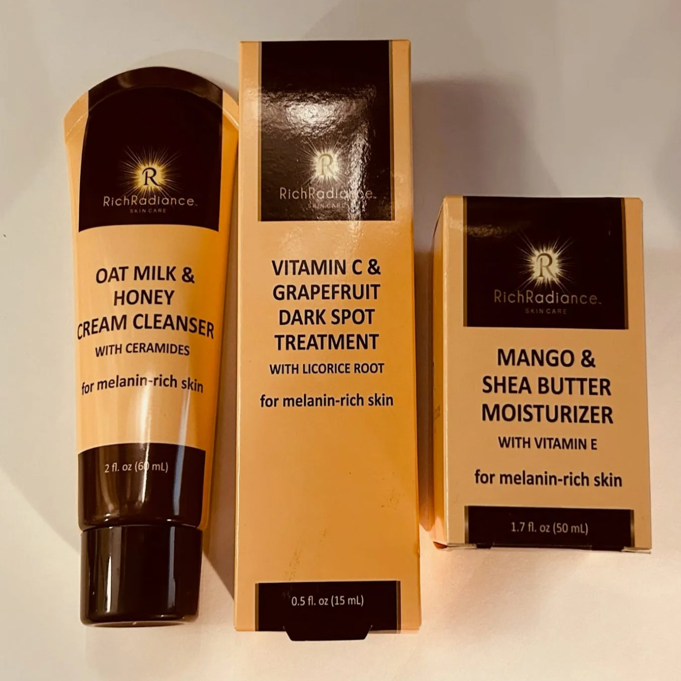 RichRadiance Skin Care – Línea para piel rica en melanina