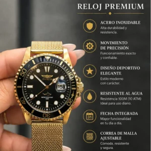 Reloj Invicta Pro Diver Men's Watch - 46mm, Gold (46894)