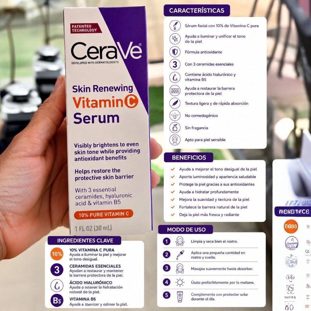 Cera Vé Serum Vitamina C