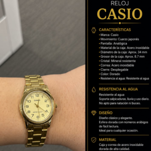 Reloj Casio Collection LTP-V001G-9BUDF