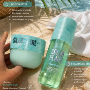 ScentXScent Solar Flare Coco Crème Hair & Body Fragrance Mist