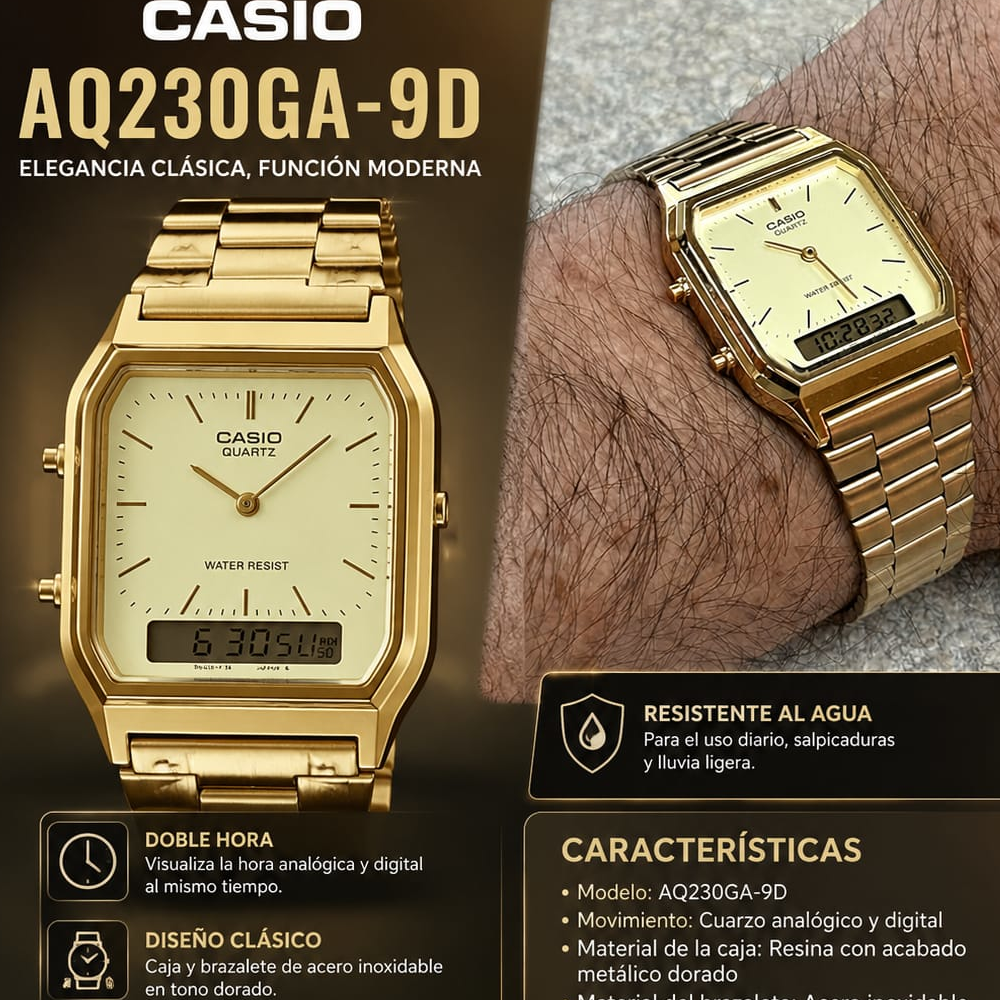 Reloj CASIO AQ-230GA-9D