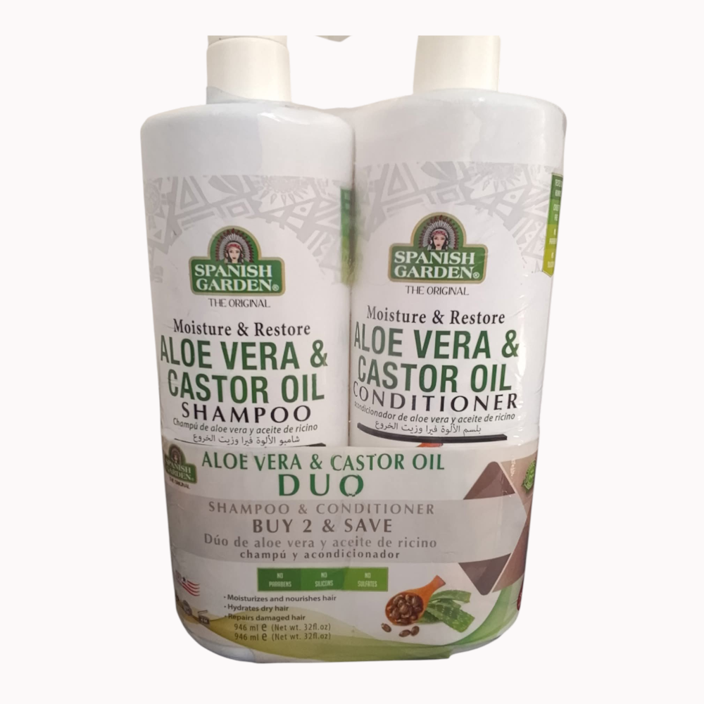 Set champú y acondicionador de la marca Spanish Garden