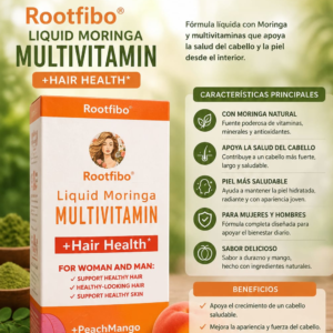 Rootfibo Liquid Moringa Multivitamin + Hair Health