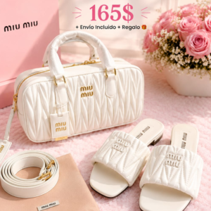 Set de tres piezas Miu Miu