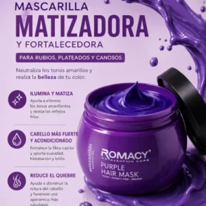 Mascarilla tonificante morada