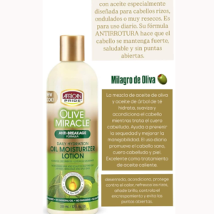 Loción hidratante diaria Olive Miracle Anti-Breakage